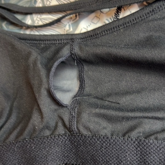 PRANA Women's Marley Top black and gray bathing suit top five medium - Picture 10 of 10